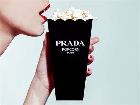 prada popcorn poster